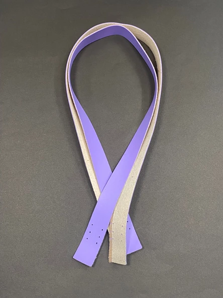 dikmeli spor sap / çanta sapı  / deri dikmeli sap 70 cm - 7