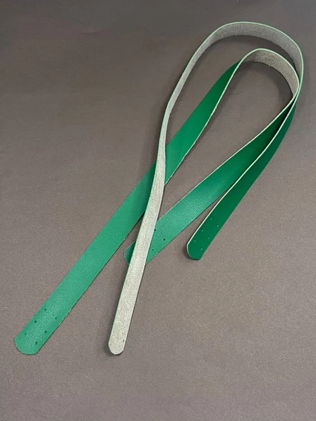 dikmeli spor sap / çanta sapı  / deri dikmeli sap 70 cm - 3