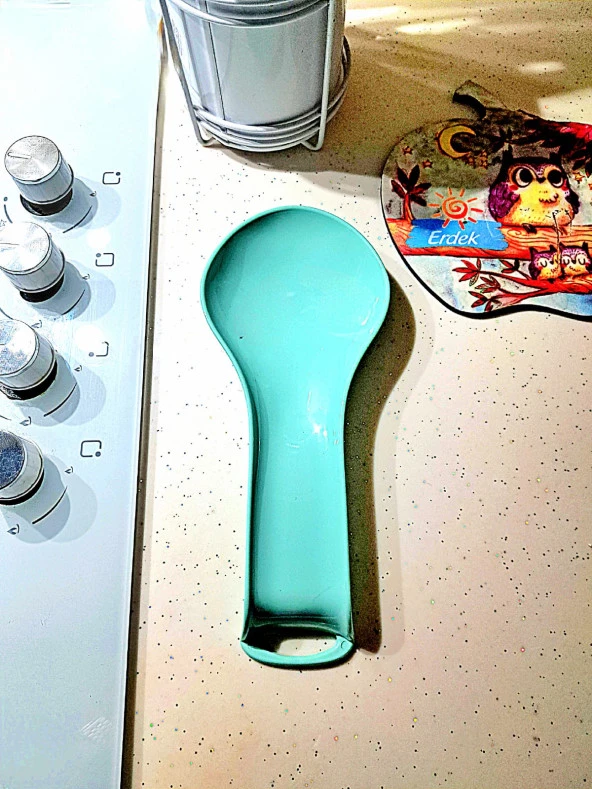 Kaşık Kepçe Altlığı - Mavi - 2