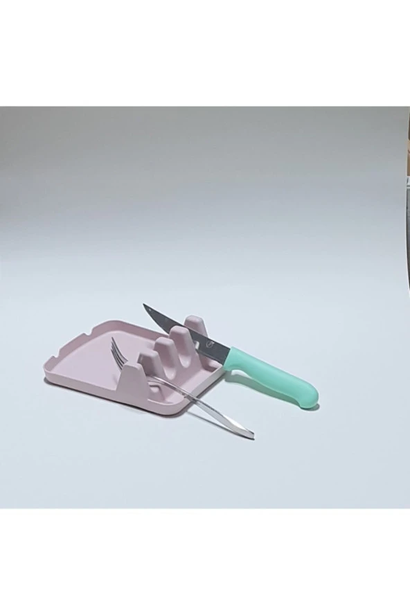 Çok Amaçlı Kaşık Altlığı Kepçe Altlığı Kapak Tutucu - Resim 3