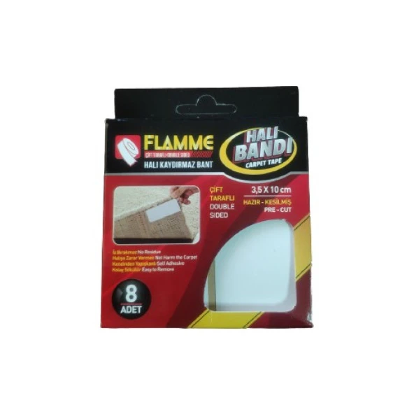 Flamme Halı Kaydırmaz Pedler 8 Adet - 2