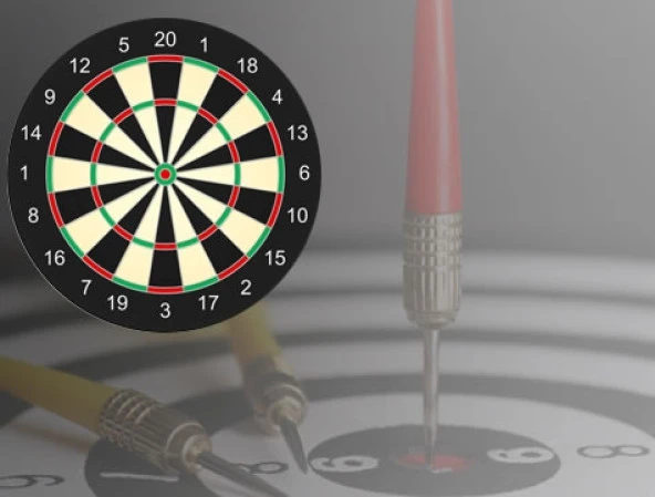 Çift Taraflı Dart Seti - Resim 3
