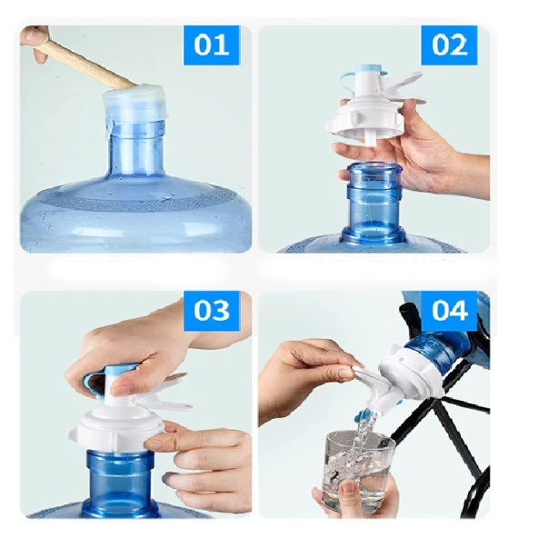 Güvenlikli Damacana Başlığı Kapağı Sızdırmaz Damacana Musluğu - Resim 5