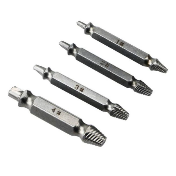 Easy Out 4lü Sökme Takımı - Hasar Görmüş Vida Çıkarıcı - 3