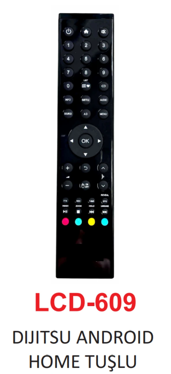 Dijitsu Android Serisi LCD-LED TV Kumanda LCD-609 - 3