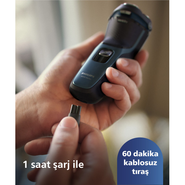 Philips S3144/00 Shaver 3000 Series Tıraş Makinesi - 7