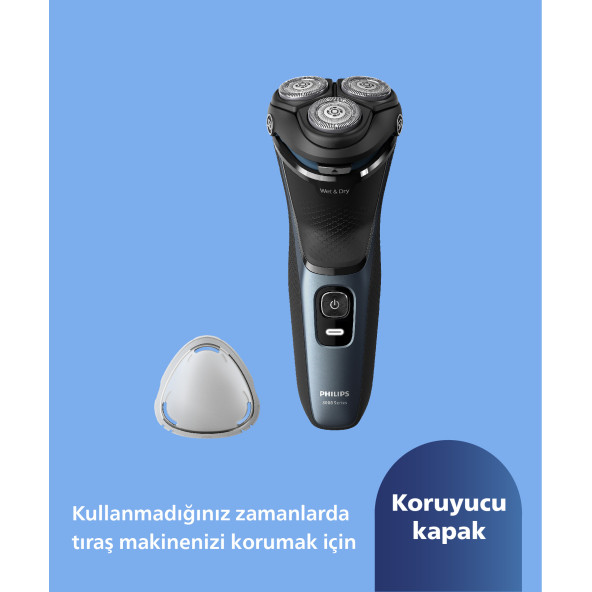 Philips S3144/00 Shaver 3000 Series Tıraş Makinesi - 10