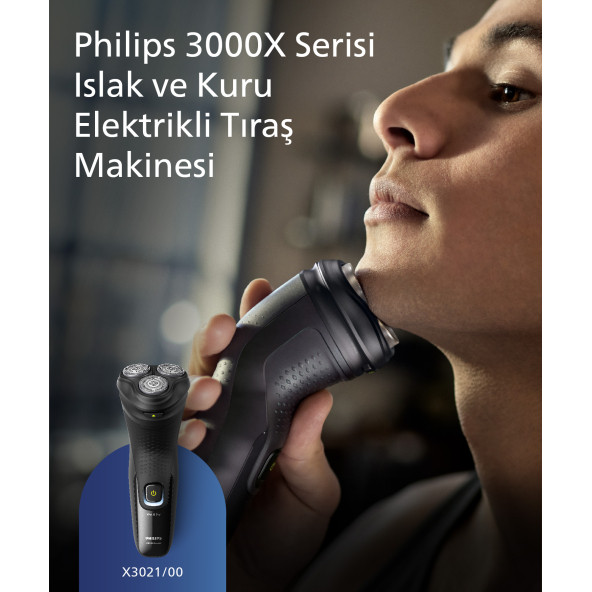 Philips X3021/00 Shaver 3000X Series Tıraş Makinesi - 2