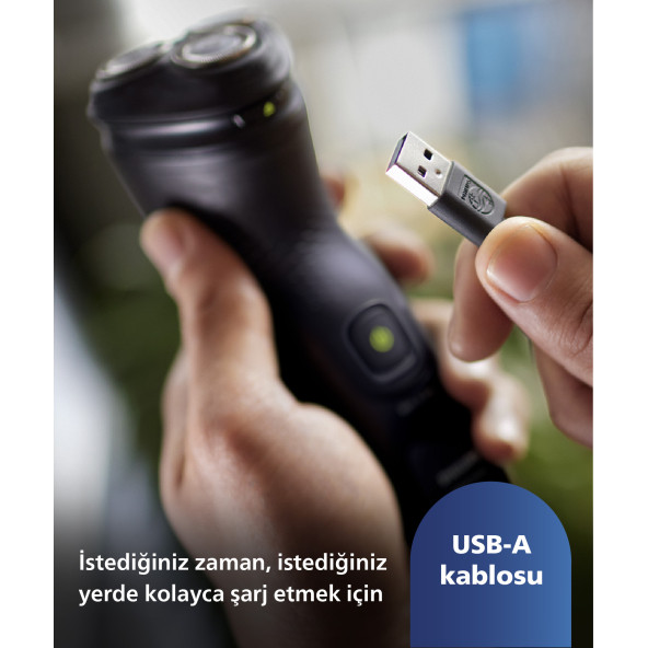 Philips X3021/00 Shaver 3000X Series Tıraş Makinesi - 9