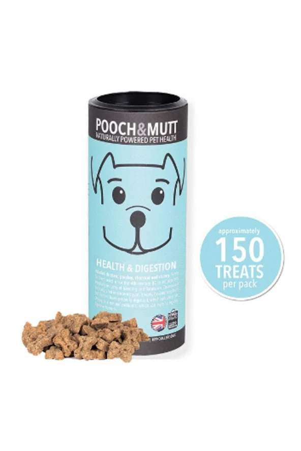 Pooch & Mutt Pooch Mutt Digestion Wind Sindirime Yardımcı Doğal Köpek Ödülü 125 Gr