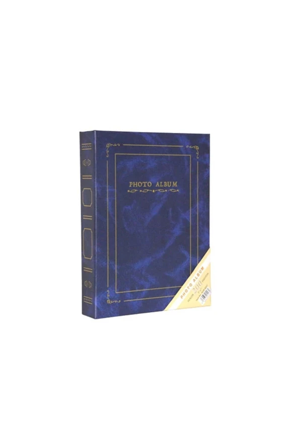 Rabsev 15x21cm 100 Fotoğraf Kapasiteli Ciltbezli Lüks Fotoğraf Albümü