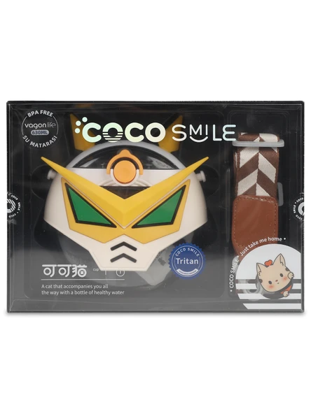 Vagon Life Robot Straw Tritan Matara Beyaz 630 Ml CS0005 - 2