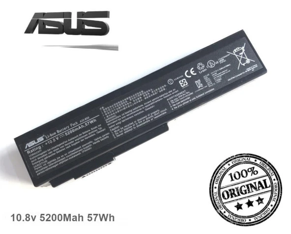 ORJINAL Asus G51JX-A1, G51JX-IX369V 3D Batarya Laptop Asus Pili