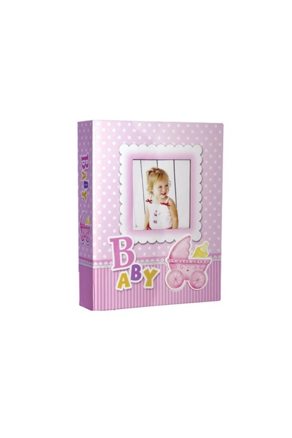 Rabsev 10x15cm 200 Fotoğraf Kapasiteli Lüks Bebek Fotoğraf Albümü