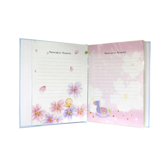 Rabsev 10x15cm 240 Fotoğraf Kapasiteli 12 Ay Çerçeveli Lüks Bebek Fotoğraf Albümü - 3