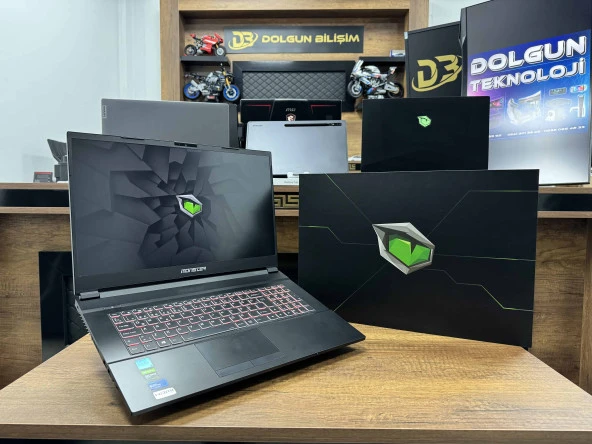 Monster Abra A7 V12.5 Intel Core i5 11400H 8GB 500GB SSD GTX1650 17.3" FHD 144Hz (İKİNCİ EL)