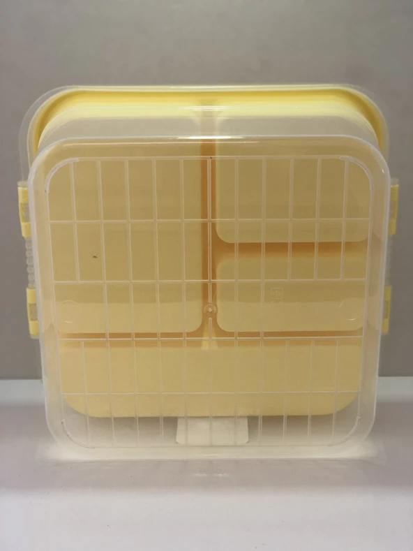 Bijuteri Mücevher Kutusu - Çok Amaçlı Bölmeli Takı Saklama Kutusu - 5