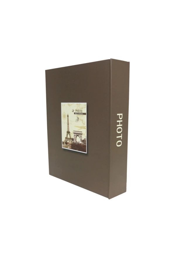 Rabsev RS4602-2 Fotoğraf Albümü 10x15cm 200 Fotoğraf Kapasiteli Eyfel Kulesi Desenli Anı Albümü - 3