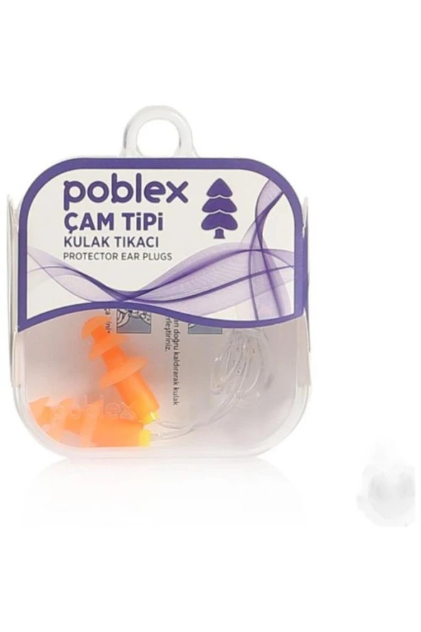 Poblex Çam Tipi Kulak Tıkacı - Medium