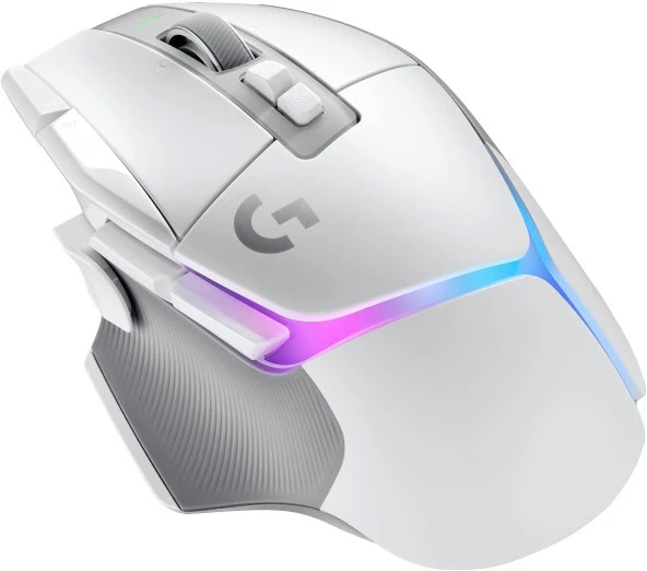 Logitech G502 X Plus Hero Kablosuz Oyuncu Mouse Beyaz
