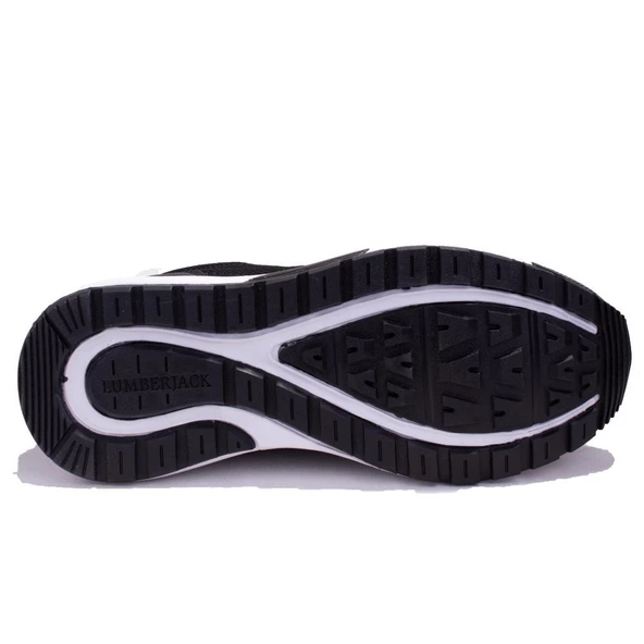 Lumberjack Vendor Siyah Ortopedik Günlük Erkek Spor Ayakkabı - Resim 4