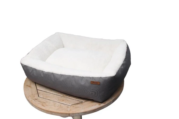 Chester True (S) Yıkanabilir Yatak 55*50*18cm Gri - Resim 2