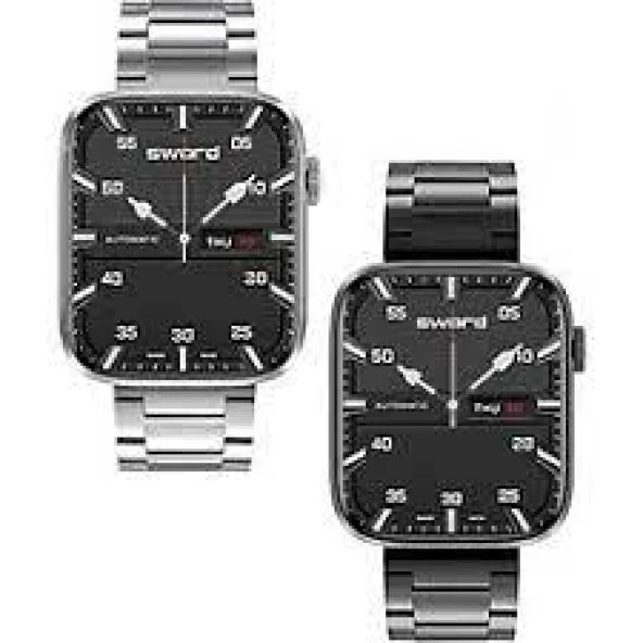Sword Sw Gıa102 Watch 2 Siyah Akıllı Saat/Sword