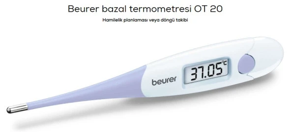 Beurer OT 20 bazal termometresi Hamilelik planlaması veya döngü