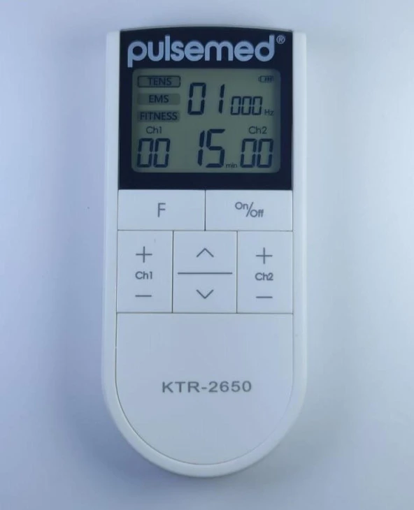Pulsemed KTR-2650 Tens Cihazı Masaj-Ems-Tens İşlevli Şarjedilebilir Pil ve Saklama Kutulu