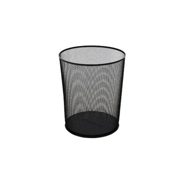 Gogi Çöp Kovası Metal Perforeli 10 Lt Siyah 3010/Gogı