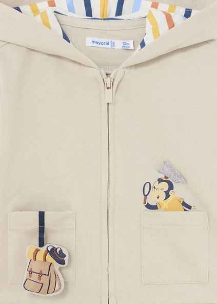 Mayoral Erkek Bebek Kapşonlu Ceket - Resim 5