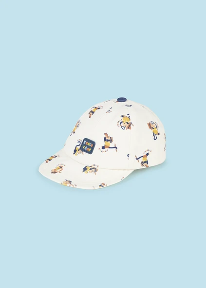 Mayoral Erkek Bebek Şapka Ecru   48 cm - 1