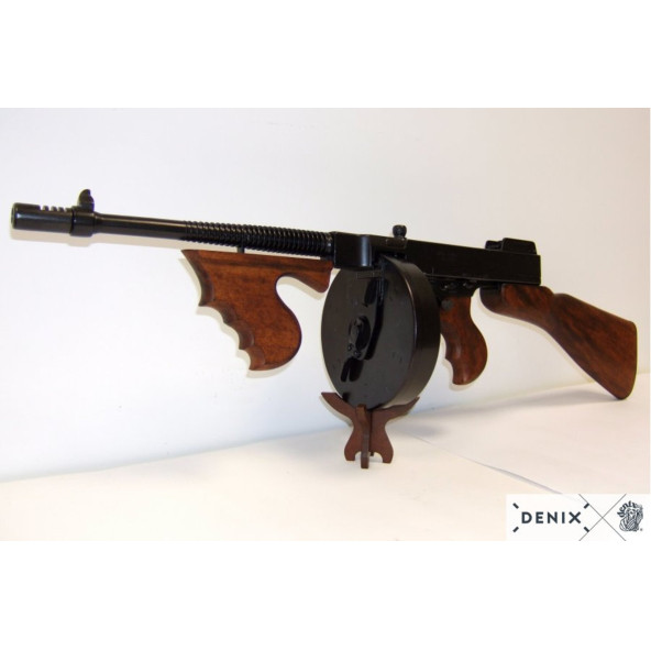 Denix Koleksiyon Grubu-M1928 SUBMACHINE GUN, USA 1918-JDNX1092 - Resim 2