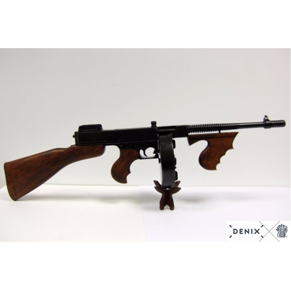 Denix Koleksiyon Grubu-M1928 SUBMACHINE GUN, USA 1918-JDNX1092 - Resim 4