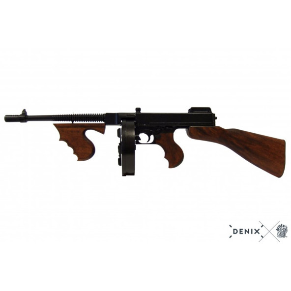 Denix Koleksiyon Grubu-M1928 SUBMACHINE GUN, USA 1918-JDNX1092 - Resim 6
