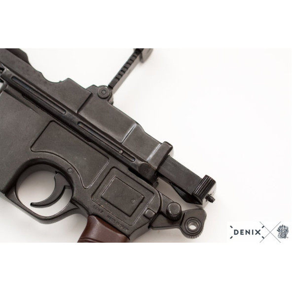 Denix Koleksiyon Grubu-C96 PISTOL, GERMANY 1896-JDNX1024 - Resim 3