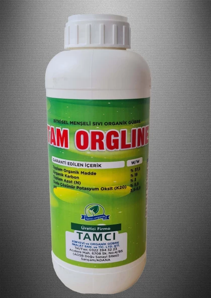 TAMCI - Tam Orgline / 1LT Sıvı Organik Gübre