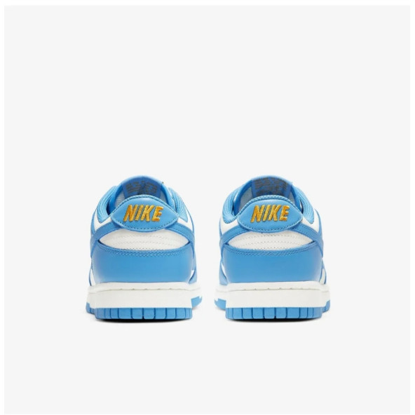 Nike Dunk low Retro Spor Ayakkabı Beyaz-Mavi - 3