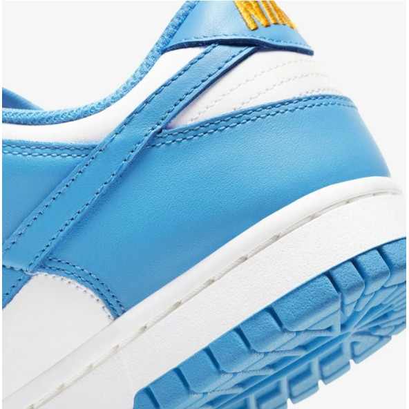 Nike Dunk low Retro Spor Ayakkabı Beyaz-Mavi - 2