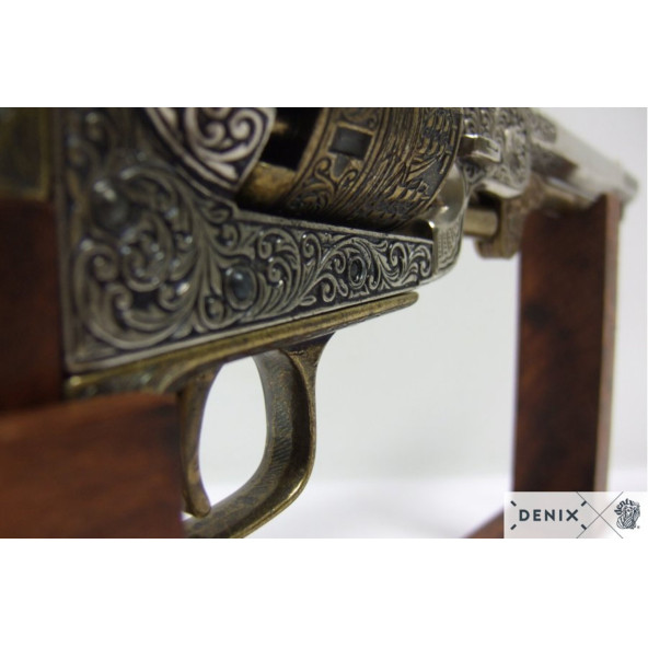 Denix Koleksiyon Grubu-AMERICAN CIVIL WAR NAVY REVOLVER, USA 1851-JDNX1040-L - Resim 4