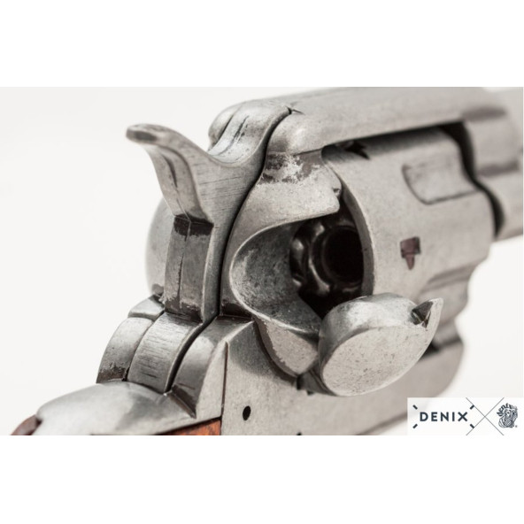 Denix Koleksiyon Grubu-CAL.45 PEACEMAKER REVOLVER 4,75", USA 1873-JDNX1038 - Resim 3