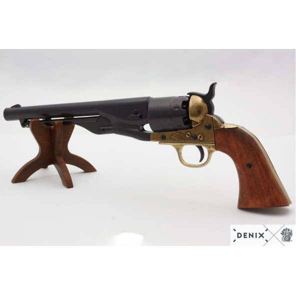 Denix Koleksiyon Grubu-AMERICAN CIVIL WAR ARMY REVOLVER, USA 1860-JDNX1007-L - Resim 2