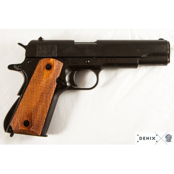 Denix Koleksiyon Grubu-AUTOMATIC .45 PISTOL M1911A1,USA 1911 (WWI & II)-JDNX8312