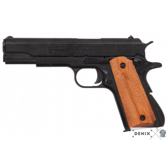 Denix Koleksiyon Grubu-AUTOMATIC .45 PISTOL M1911A1,USA 1911 (WWI & II)-JDNX8312 - Resim 2