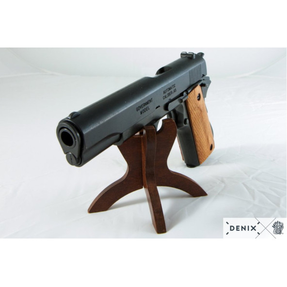 Denix Koleksiyon Grubu-AUTOMATIC .45 PISTOL M1911A1,USA 1911 (WWI & II)-JDNX8312 - Resim 4