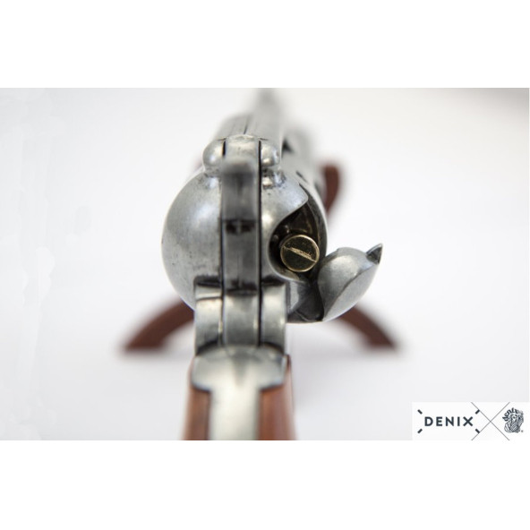 Denix Koleksiyon Grubu-REVOLVER CAL.45 PEACEMAKER 5, WITH 6 BULLETS, USA 1873-JDNX1-1106-G - 2