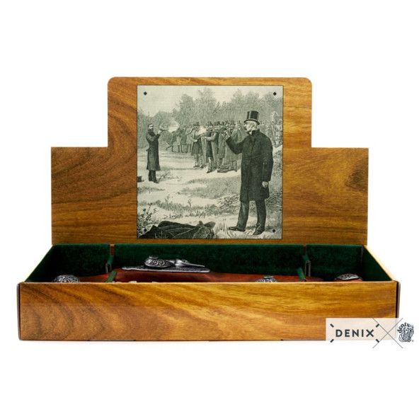 Denix Koleksiyon Grubu-2 PISTOLAS DE DUELO, ITALIA 1825-JDNX2-1013-G - Resim 5