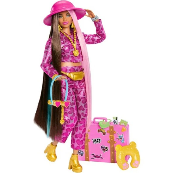 Barbie Extra Seyahat Bebekleri Safari Temalı HPT48