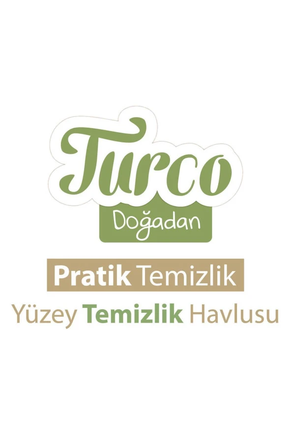 Turco Doğadan Pratik Yüzey Temizlik Havlusu 2X100 (200 Yaprak) - 5