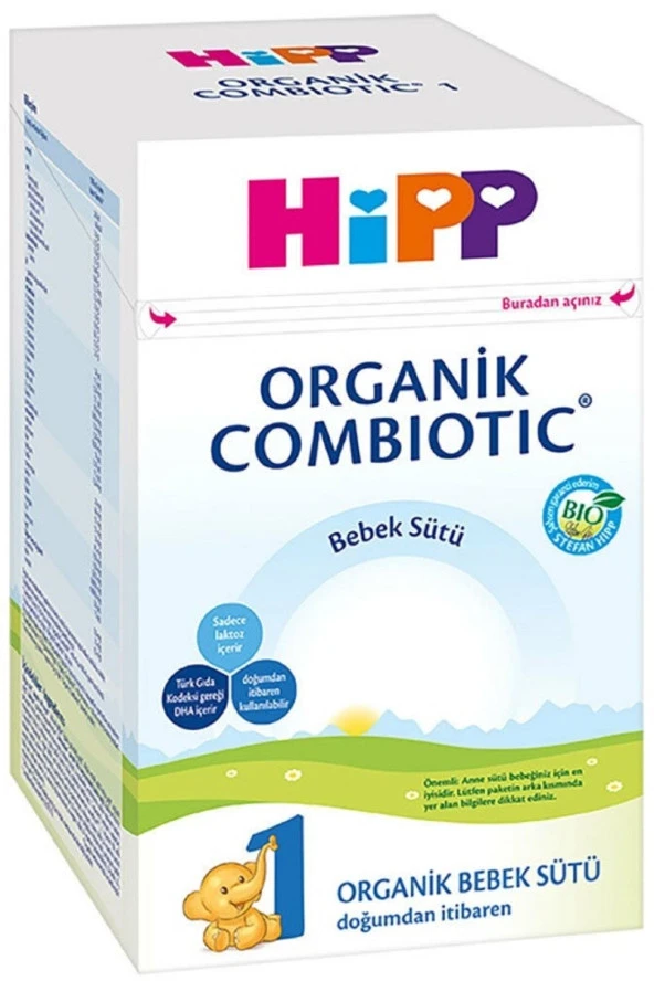 1 Organik Bebek Sütü Combiotic 800 gr